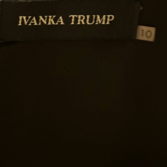 Ivanka Trump Women's Business Casual Dress Sz 10 Black Mesh Lace - Picture 4 of 4